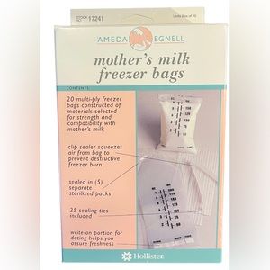 AMEDA EGNELL Mother's Milk Freezer Bags